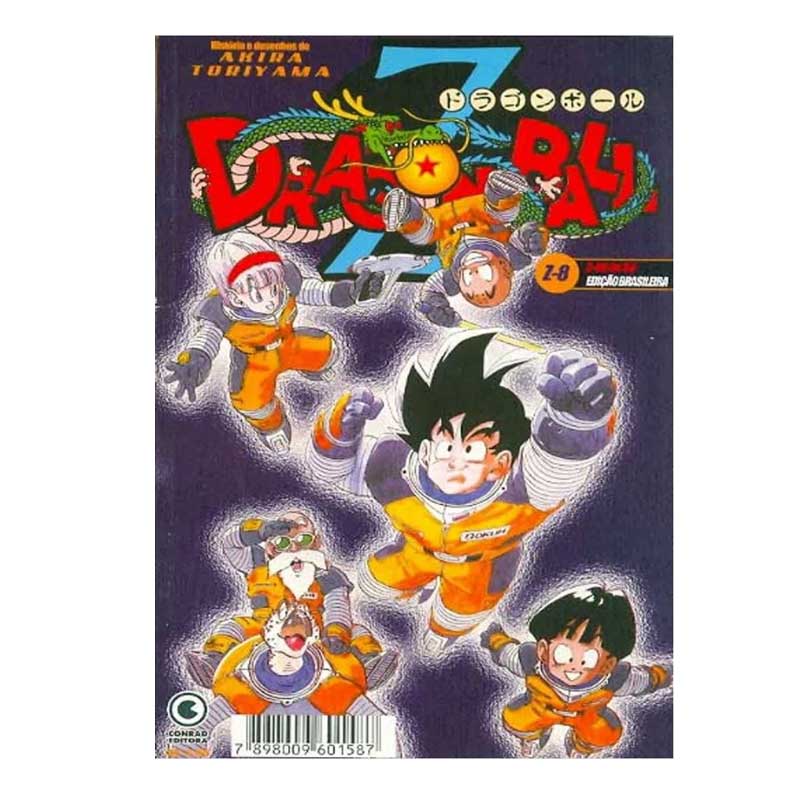 Dragon Ball Z 7 Mangá Akira Toriyama Conrad Goku Vegeta